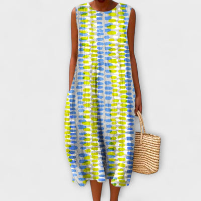 Isabela - Vestido Maxi Artistico