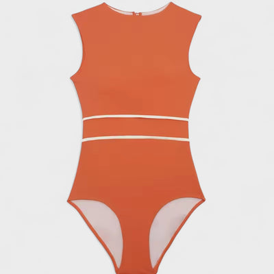 Laura - Fato de Banho Elegante com Cintura Marcada