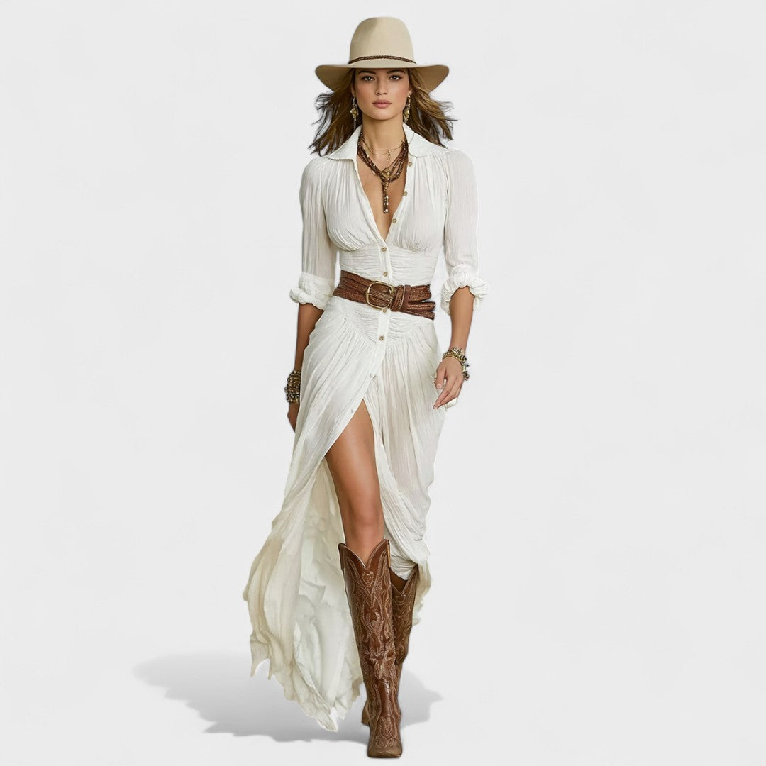 Julia - Vestido longo maxi