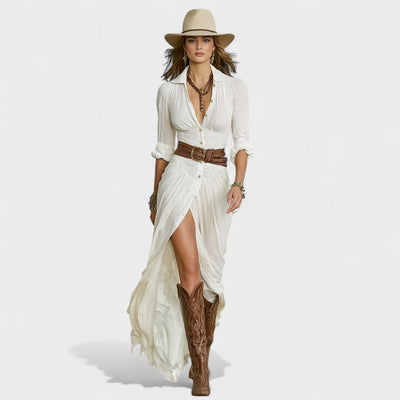 Julia - Vestido longo maxi