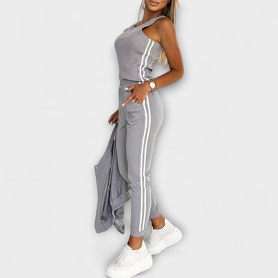 Eulalia - Conjunto de casaco, colete e calças