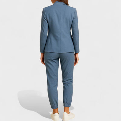 Gabriela - Conjunto Elegante com Casaco e Calças