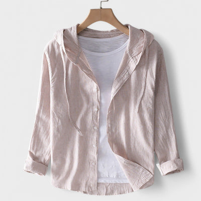 Clara - Blusa de Algodão com Capuz