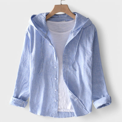 Clara - Blusa de Algodão com Capuz