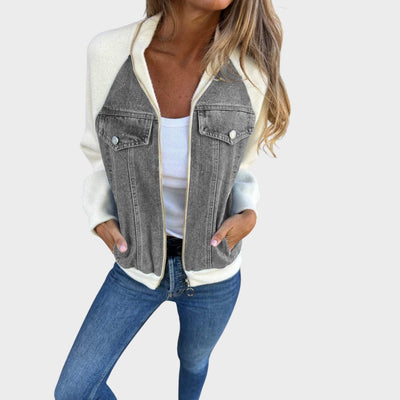 Bárbara - Casaco de ganga elegante